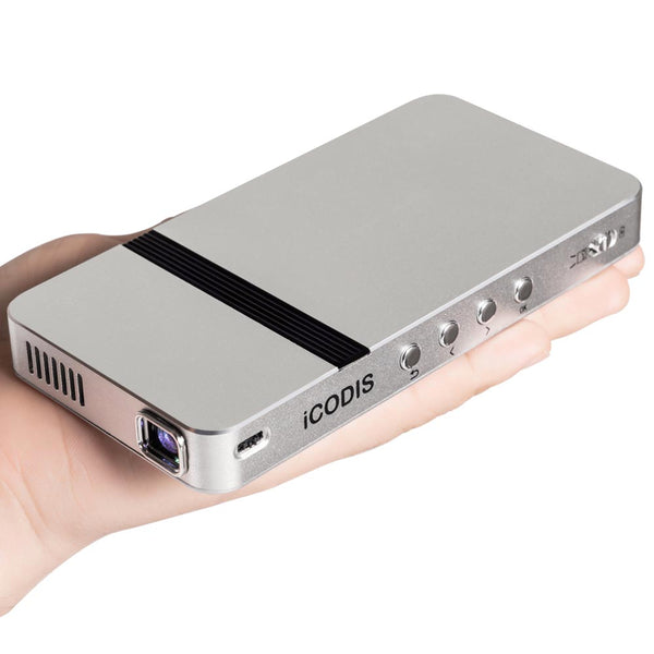  AKASO Mini Projector, Pocket-Sized DLP Portable