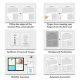 MegaScan Pro X3 | OCR A3 Multi Page PDF Document Camera Scanner